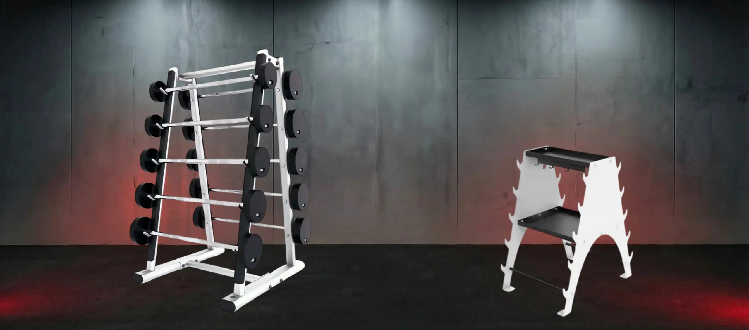 Barbell - racks<br />
