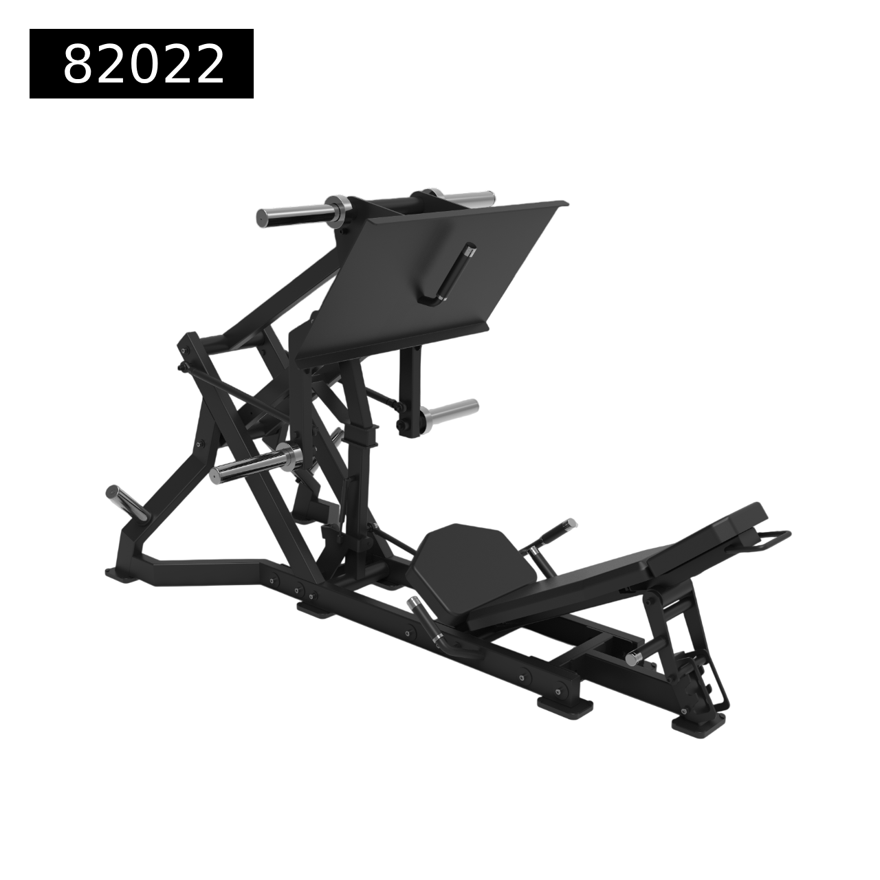 Leg press plate loaded