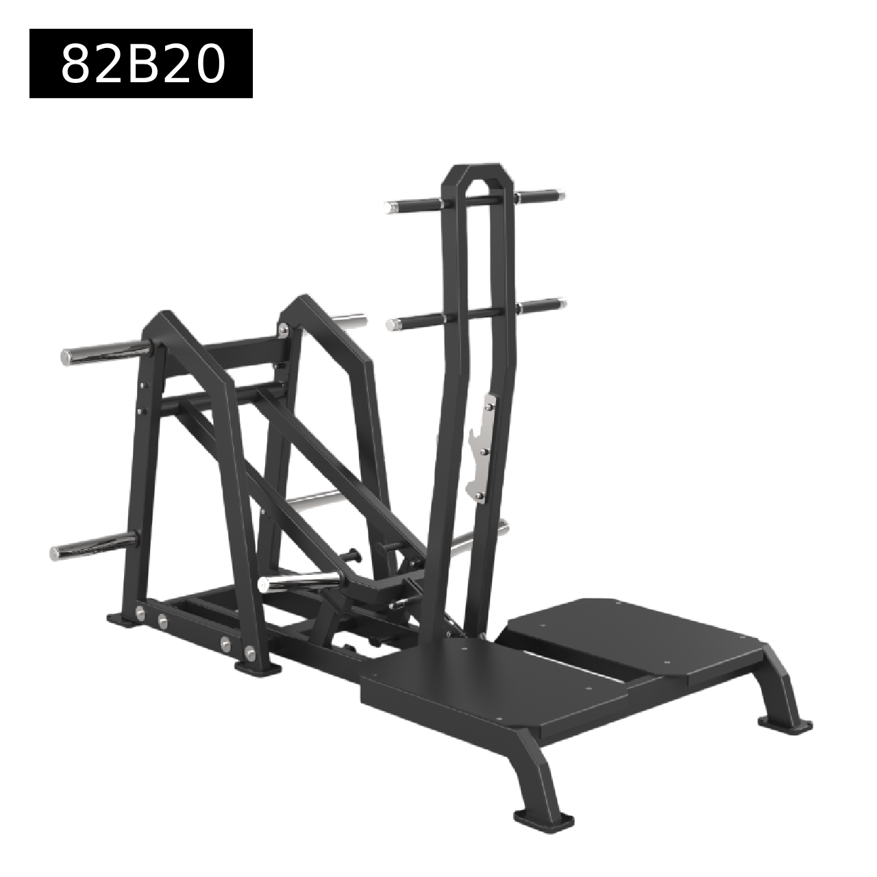 Standing belt-style squat