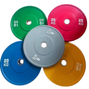 Bumper plates - color rubber