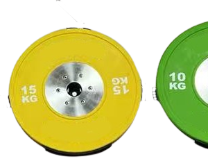 Bumper plates competition 2 color - rubber