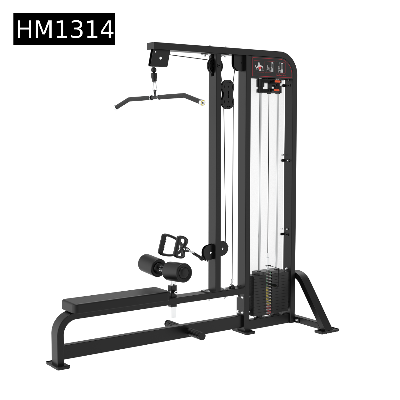 Lat Pulldown & Low Row