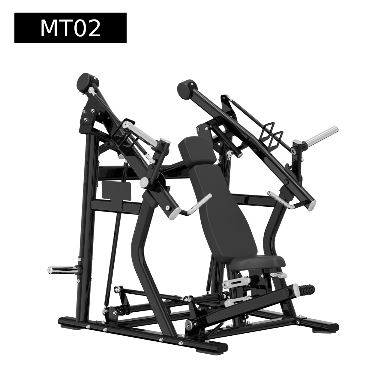 High-Incline chest press