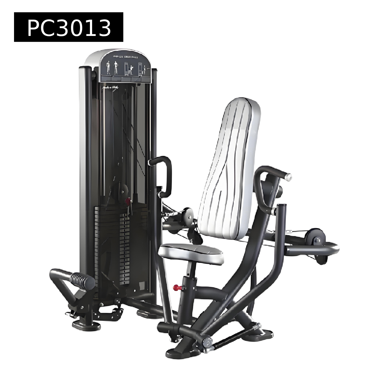 Vertical chest press