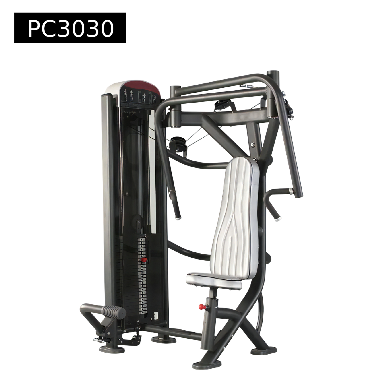 Vertical chest press circular