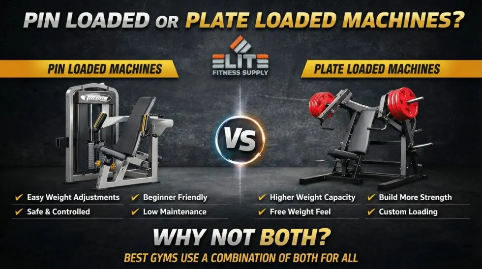 Pin Loaded vs Plate Loaded Machines: